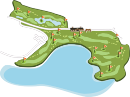 full overview of black mountain golf course